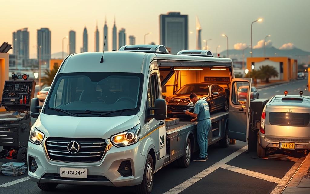 عبد الله المبارك كراج متنقل